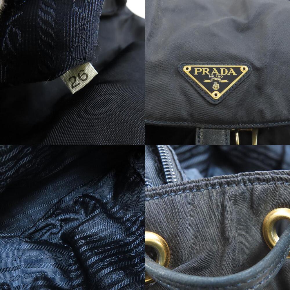 Prada Logo Backpack Rucksack Daypack - Picture 4 of 11